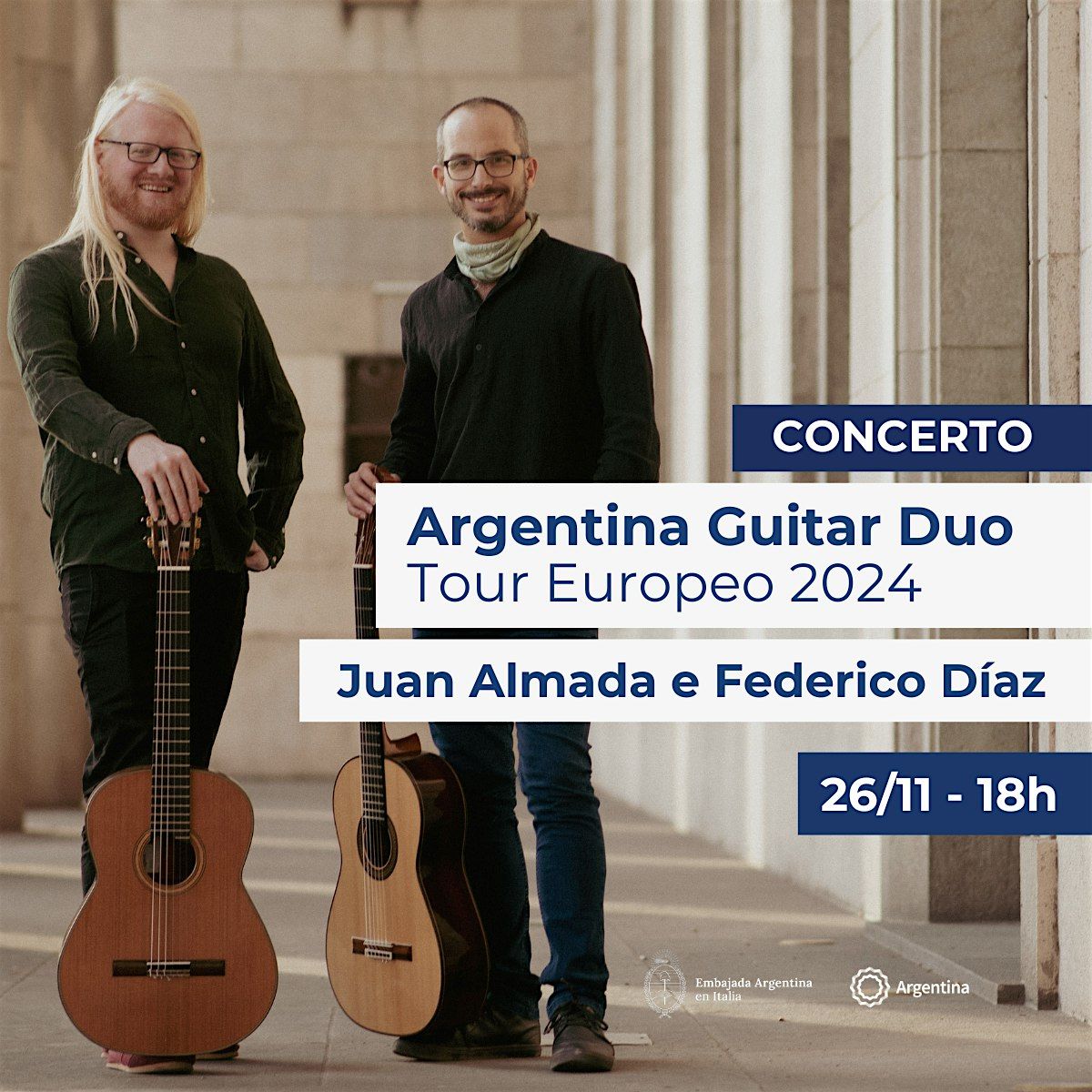 Concerto di Argentina Guitar Duo - Tour Europeo 2024