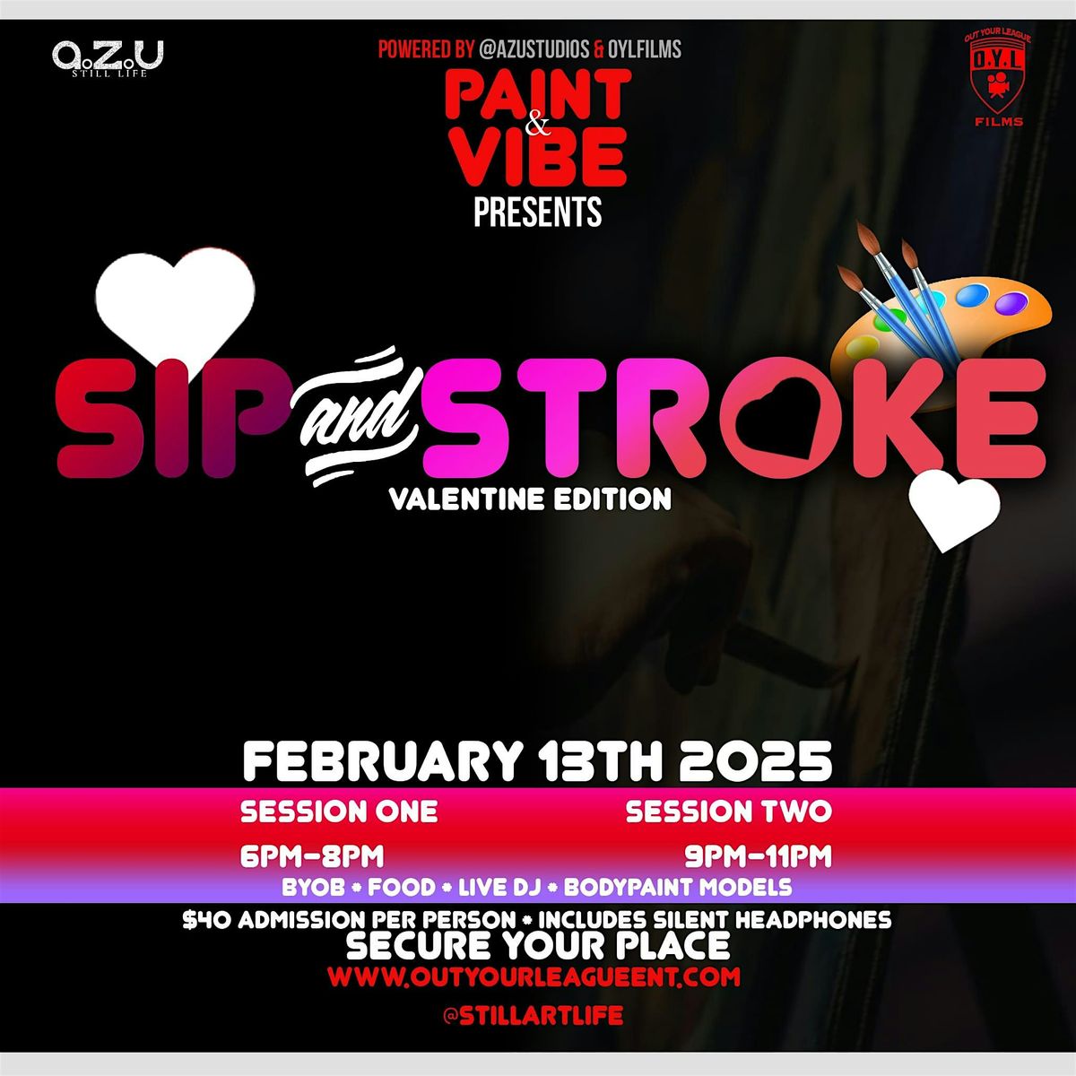 Sip N Stroke ( Valentines Edition )