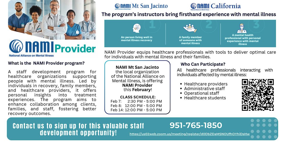 NAMI Provider Education