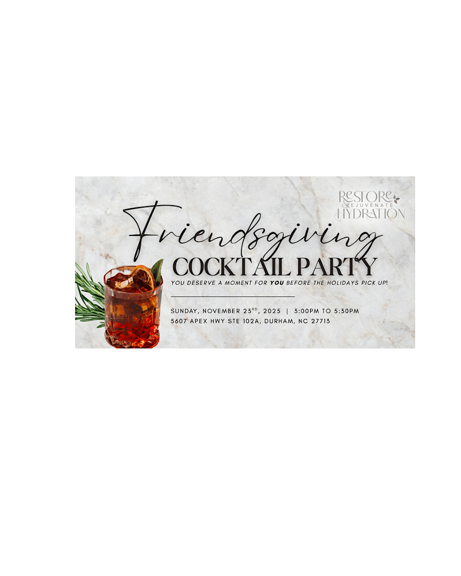 Friendsgiving Cocktail Party