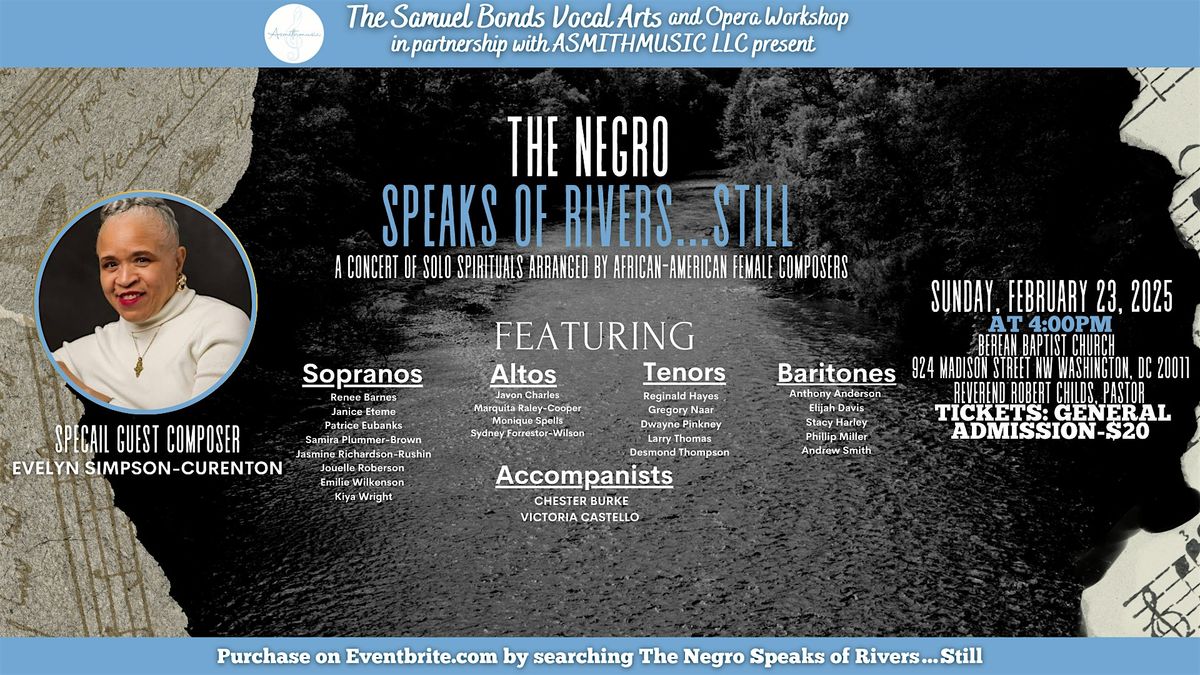 The Negro Speaks of Rivers...Still