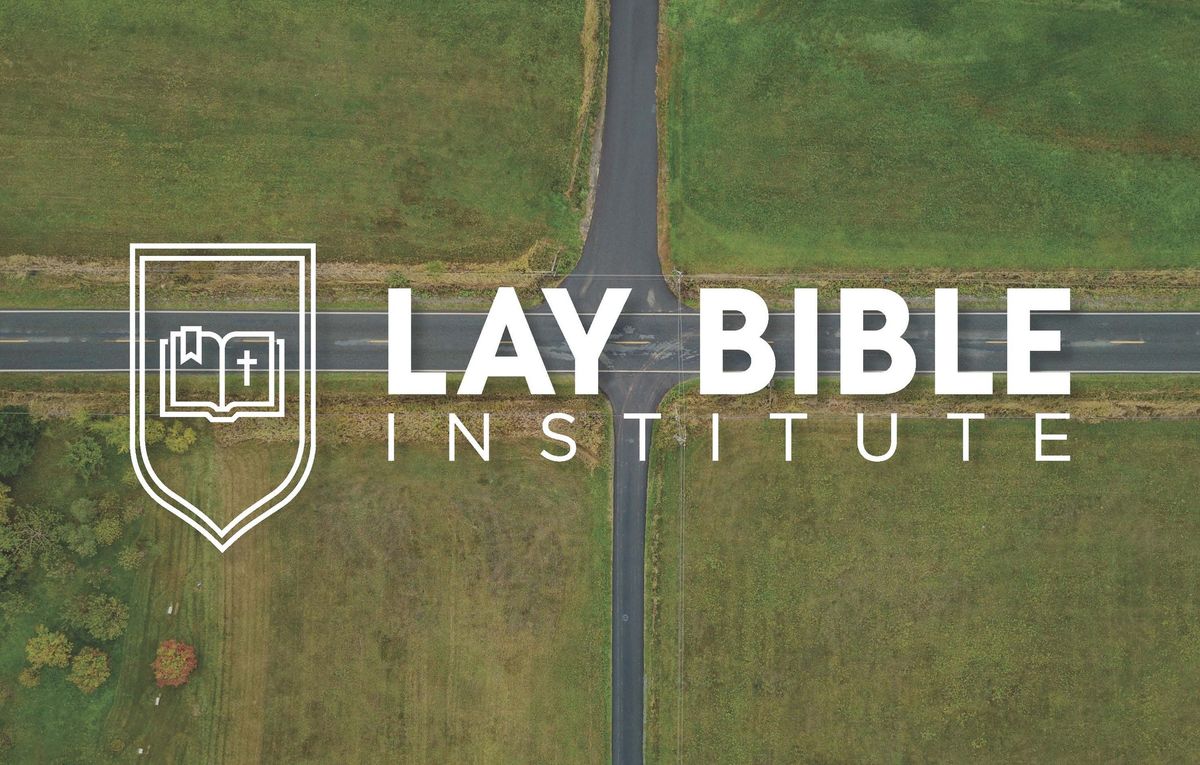 Lay Bible Institute: Christian Politics: Jesus is Lord