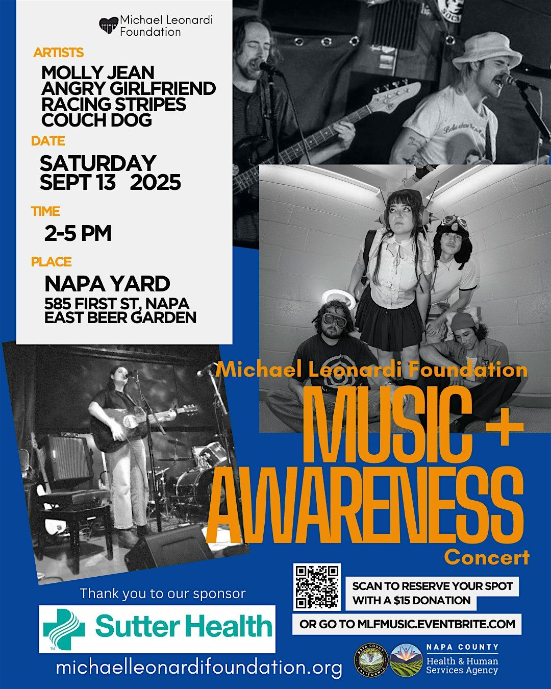 Michael Leonardi Foundation Music + Awareness Concert