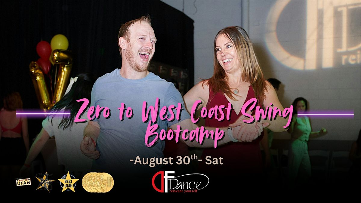 Zero to West Coast Swing Beginner Bootcamp (Not Free) No partner needed!