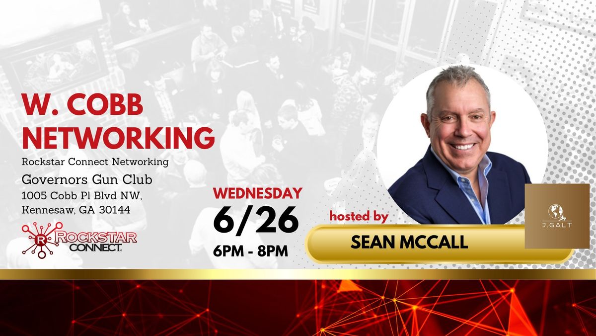 Free W. Cobb Rockstar Connect Networking Event (June)