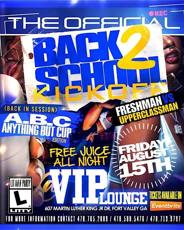 Back 2 School Kickoff Freshmen vs Upperclassmen ABC Edition