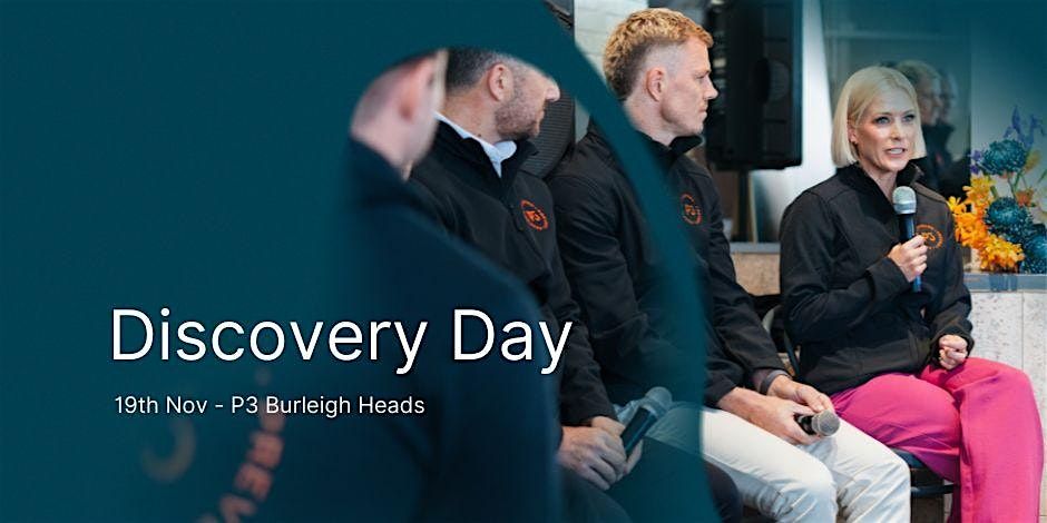 P3 Recovery Discovery Day - Gold Coast