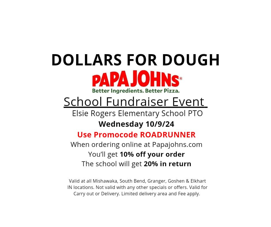 Papa John's Give Back - October