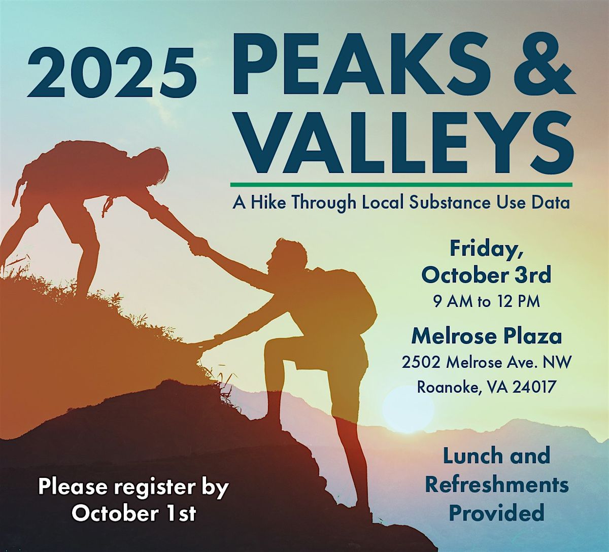 Peaks and Valleys 2025: Exploration of Local Substance Use Data + Trends