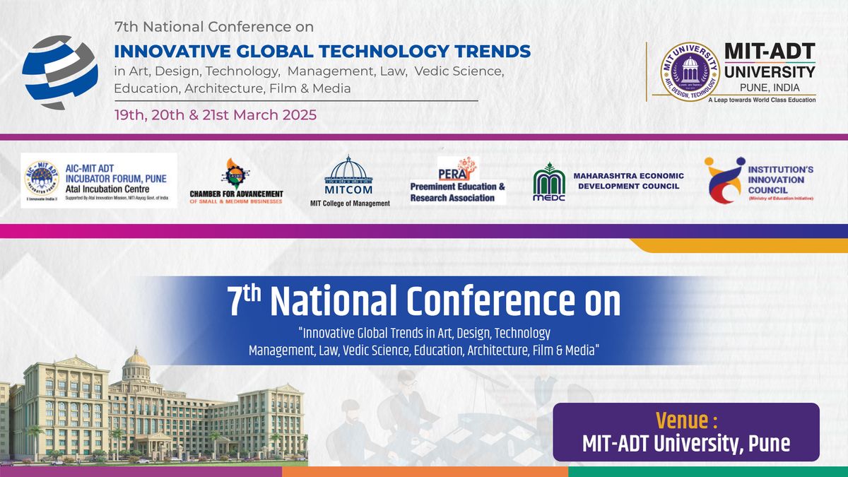 7th National Conference on Innovative Global Technology Trends