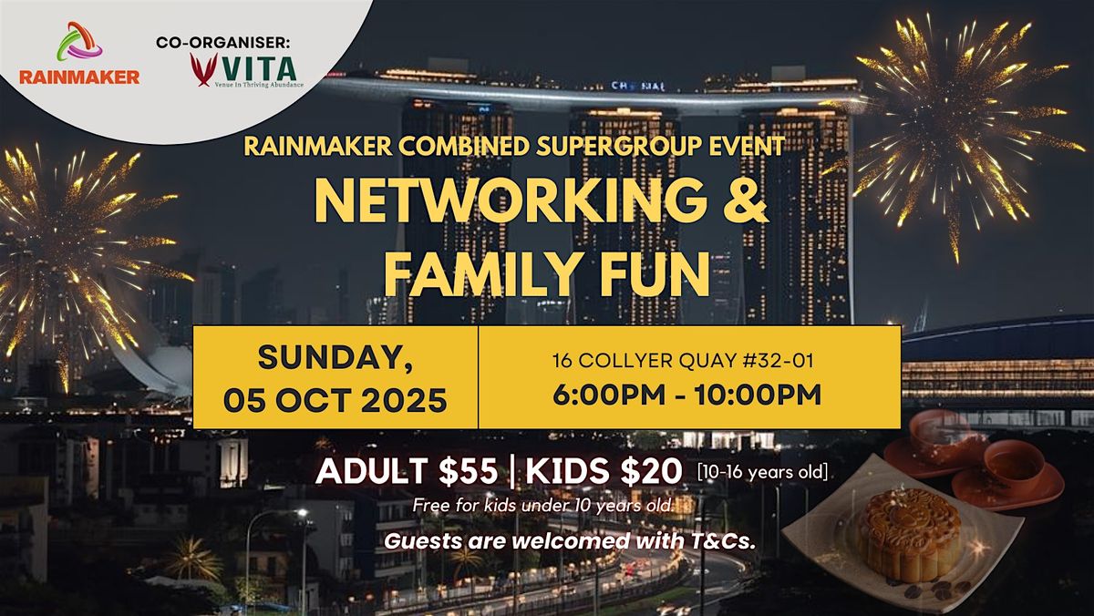 Rainmaker Combined Supergroup Event: Networking & Family Fun