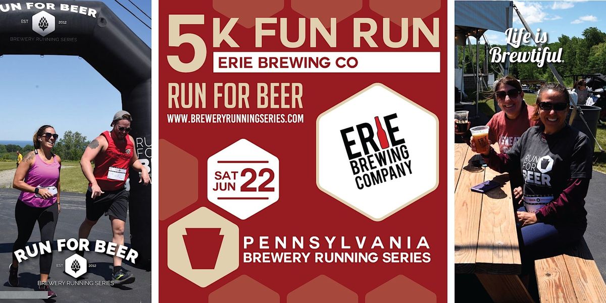 5k Beer Run x Erie Brewing Co. | 2024 PA Brewery Running Series