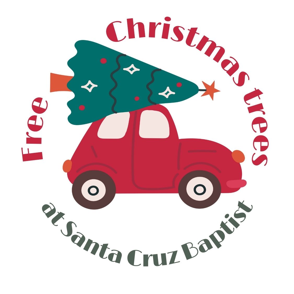 Santa Cruz Baptist's Annual Christmas Tree Giveaway