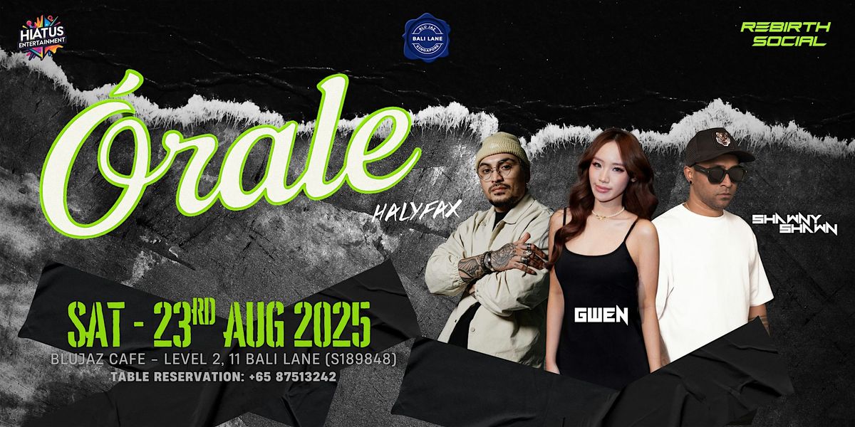 \u00d3rale @ Blujaz Cafe
