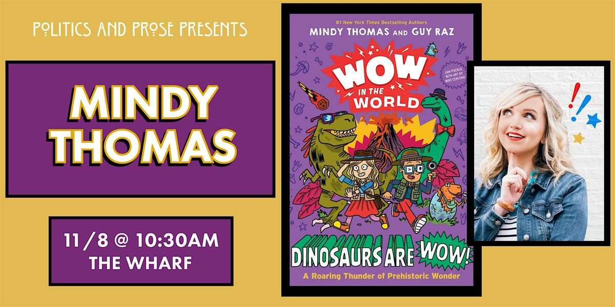 Meet & Greet with Mindy Thomas - Wow in the World: Dinosaurs are Wow!