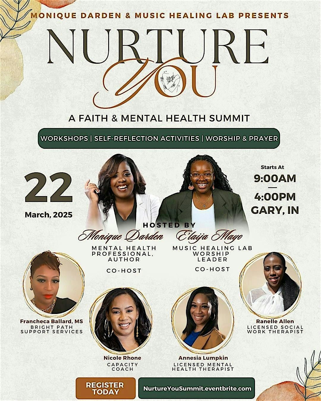 Nurture You - a Faith And Mental Health Summit