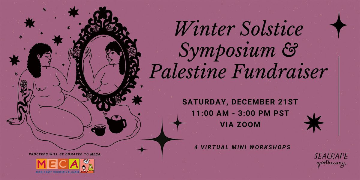 Winter Solstice Symposium & Fundraiser for Palestine