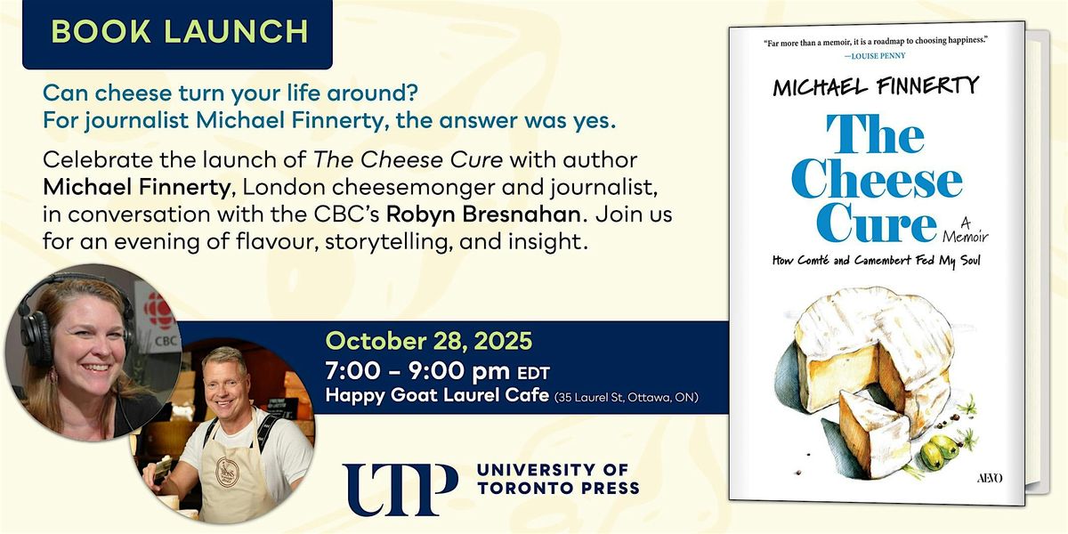 Book Launch: The Cheese Cure by Michael Finnerty
