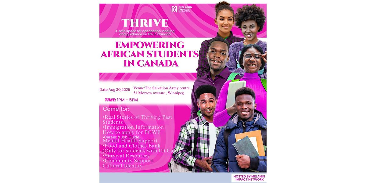 Thrive: Empowering African Students in Canada