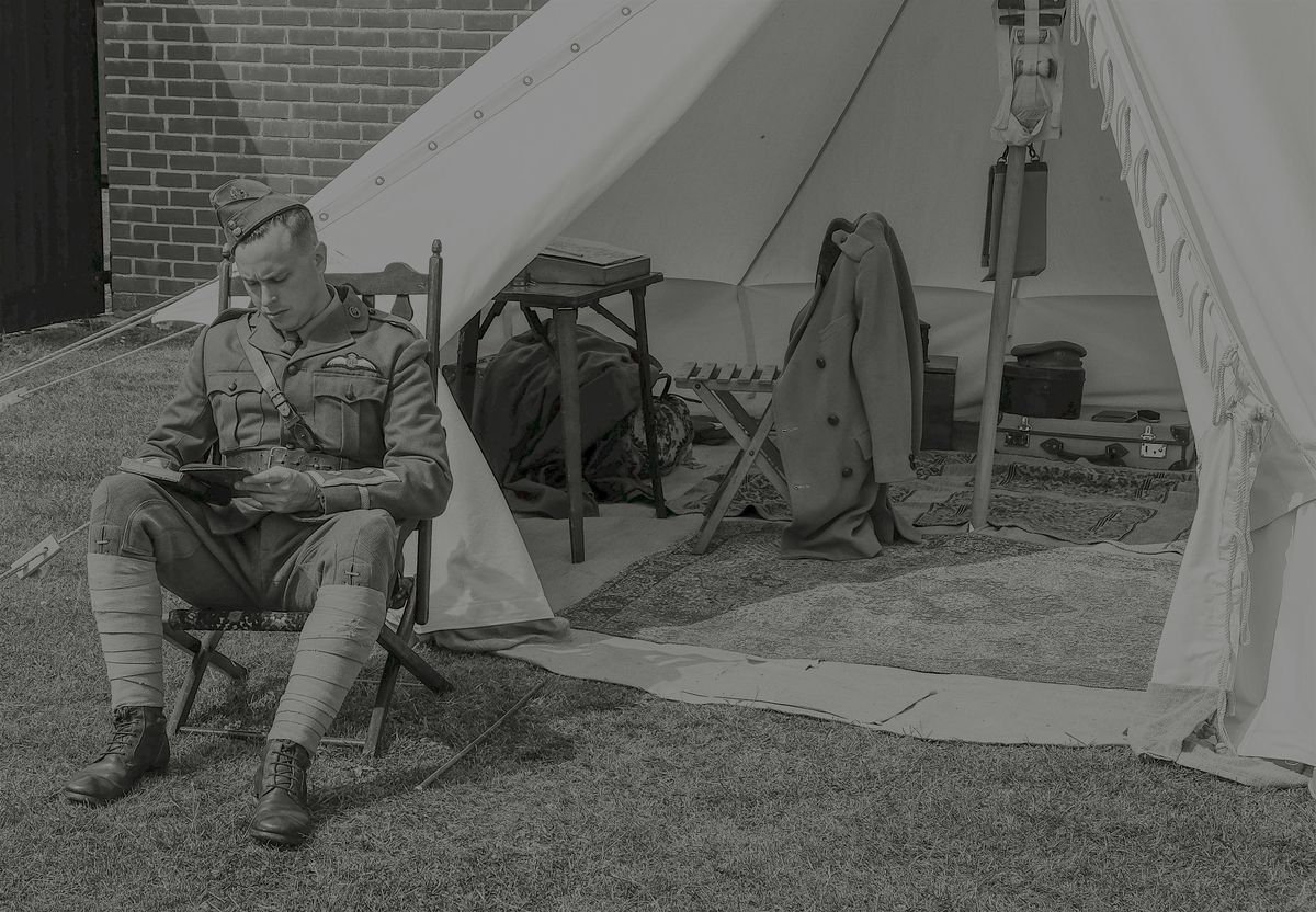 Stow Maries:  Royal Flying Corps Living History