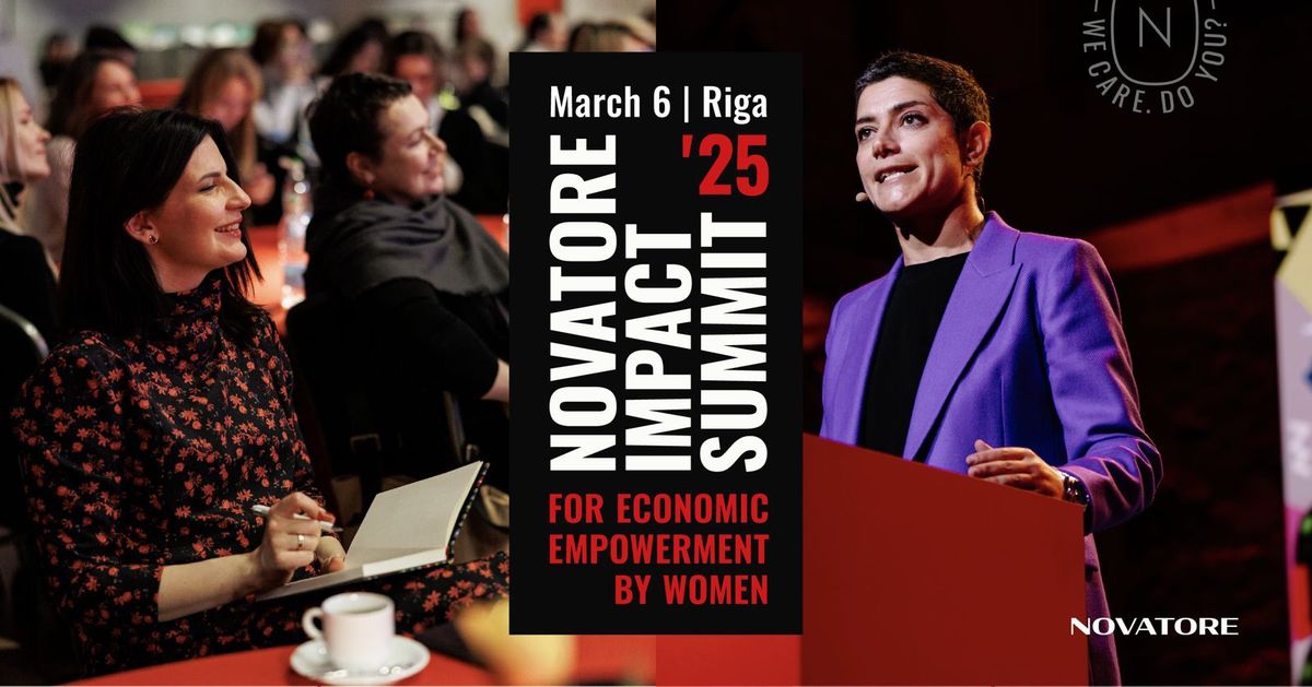 Novatore Impact Summit 2025 | Riga 