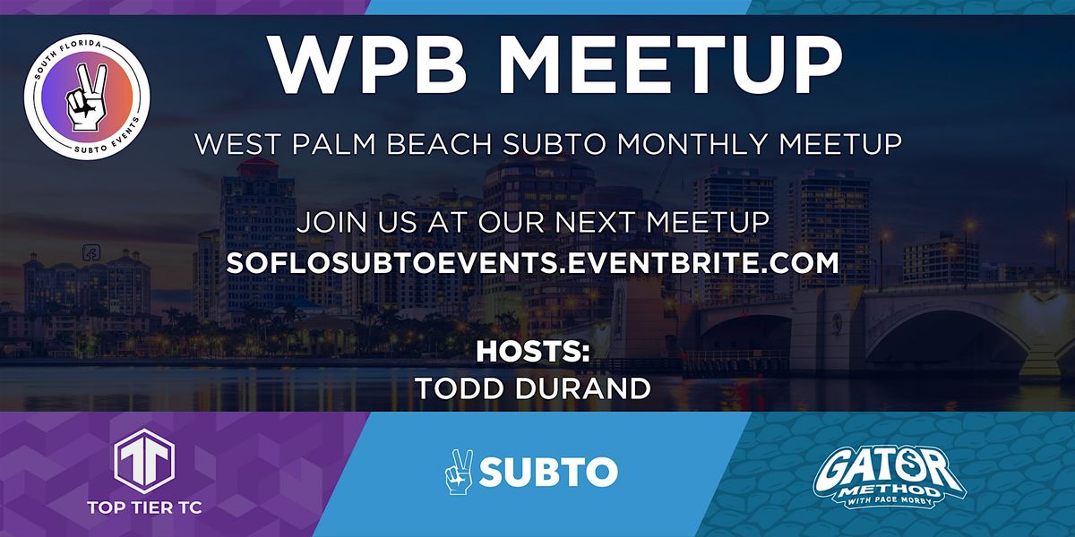 West  Palm Beach SubTo Mixer