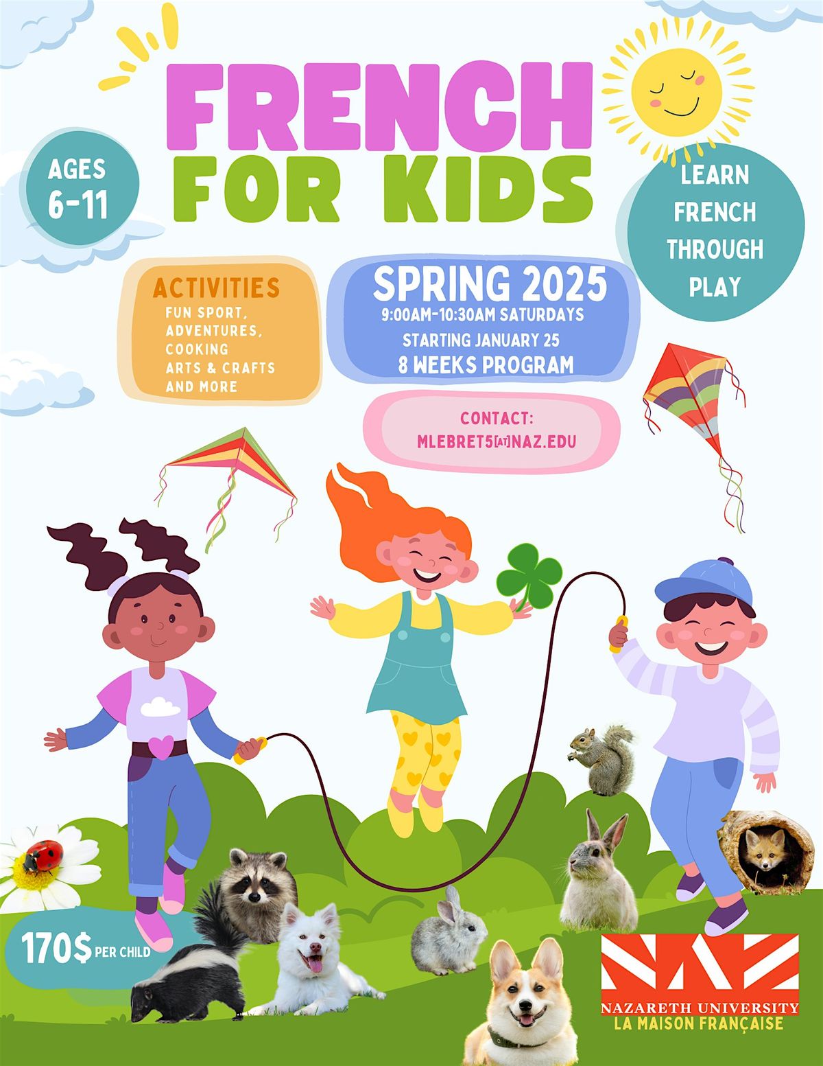 French for Kids - Spring 2025