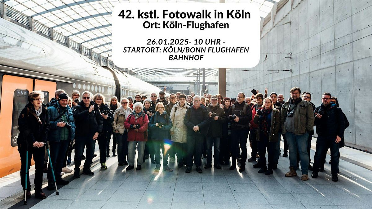 42. kostenloser Fotowalk in K\u00f6ln - Ort: Flughafen K\u00f6ln\/Bonn