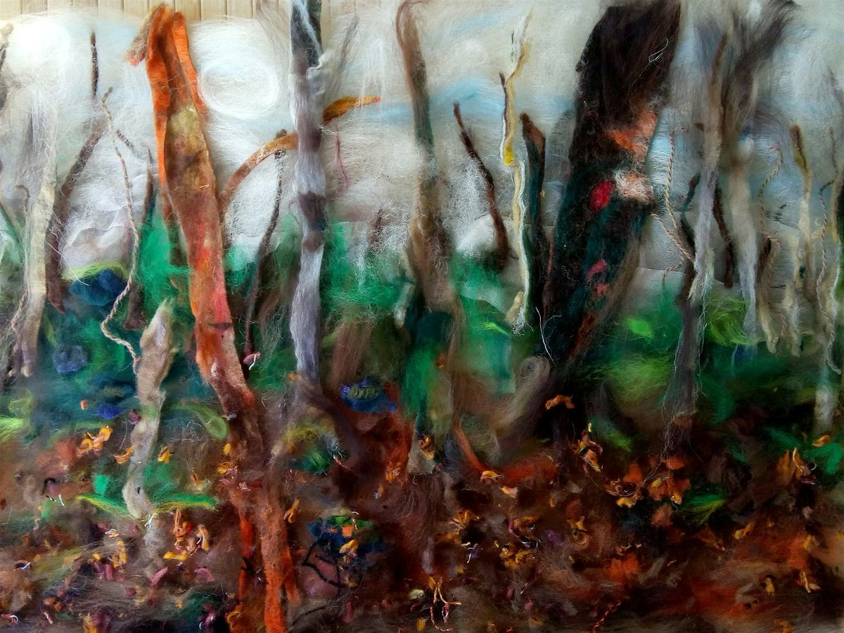 Paint a Picture with Wet Felt with Penny Lewis