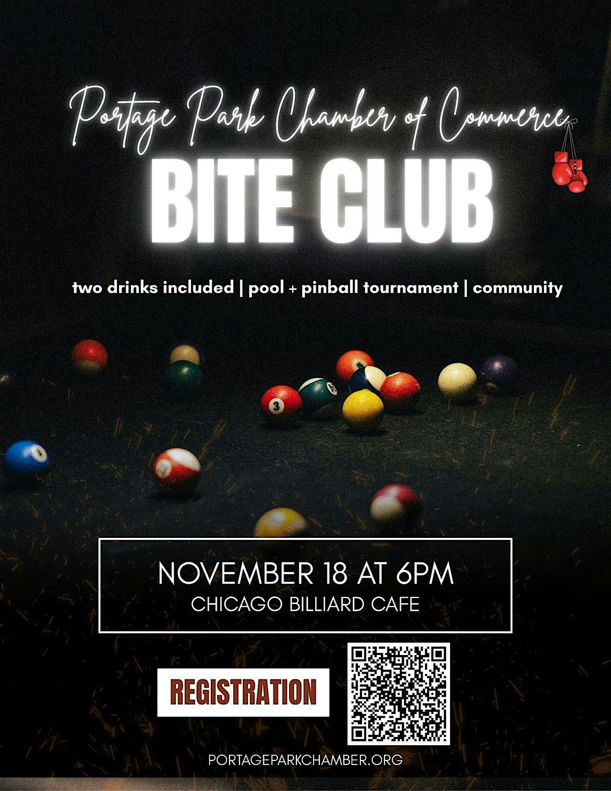 Portage Park Bite Club at Chicago Billiard Cafe