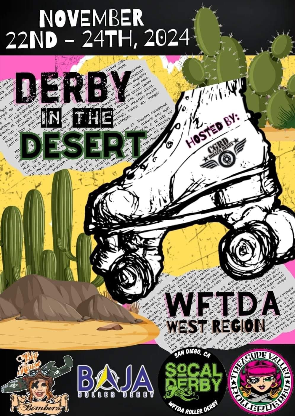 Casa Grande Roller Derby Presents: "Derby in the Desert "