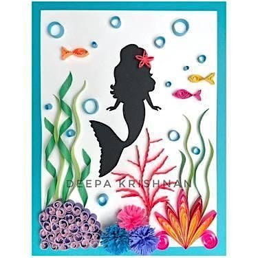 Mermaid - Paper Quilling