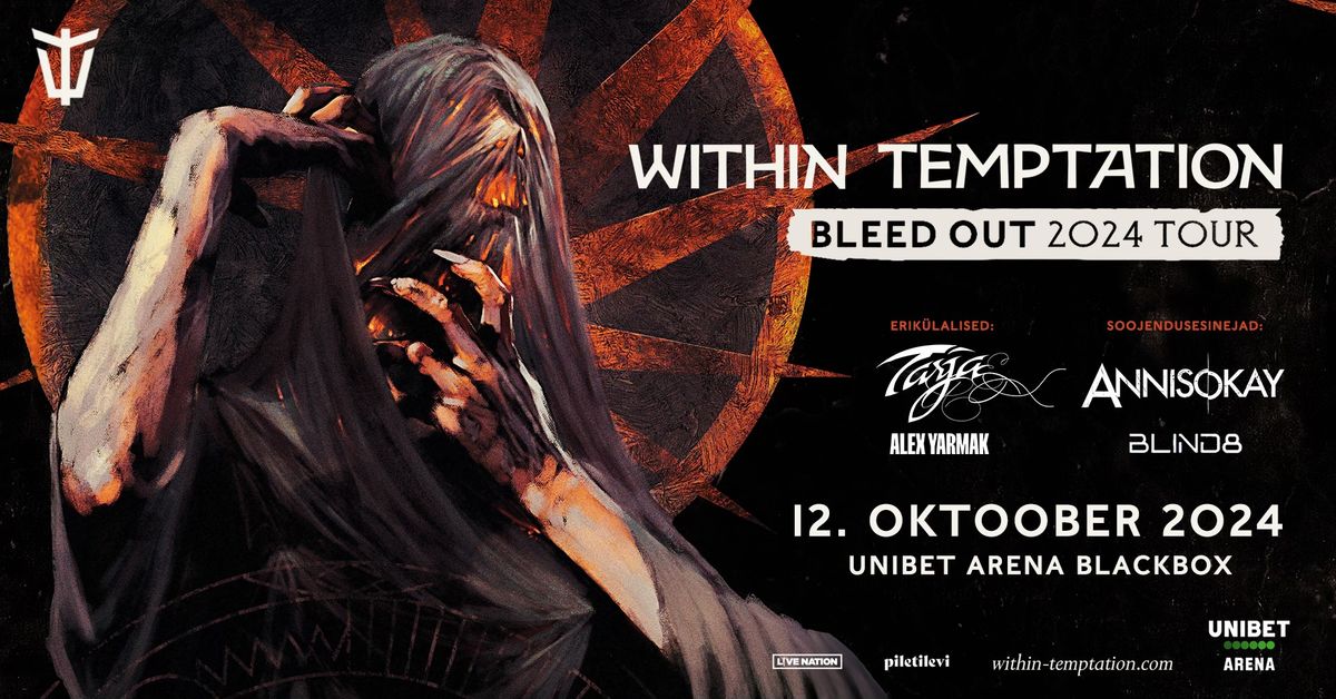 Within Temptation + Tarja + Alex Yarmak (Unibet Arena Blackbox, Tallinn)