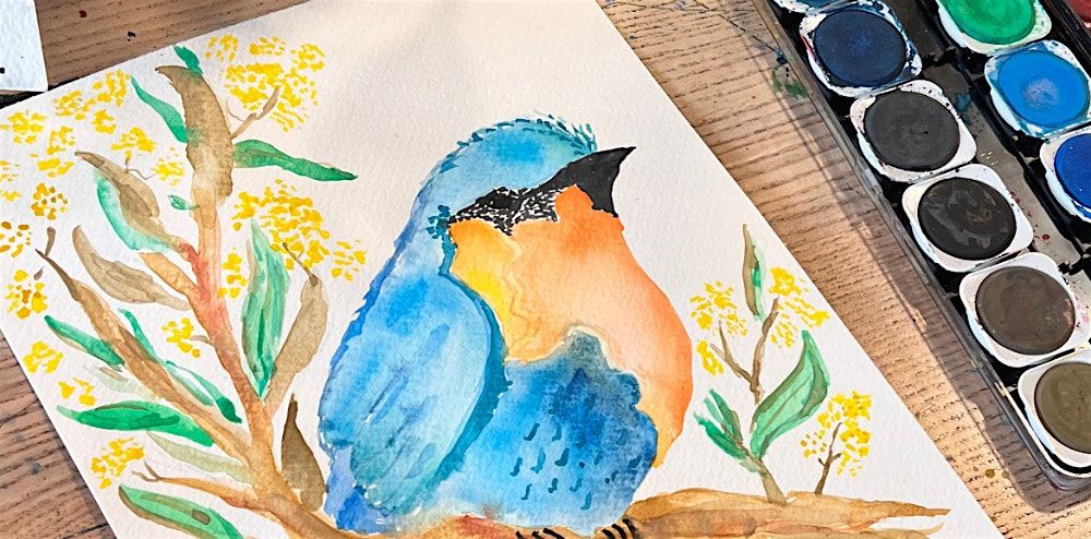 Let's Try... Watercolours at Wollongong Library (Ages 18+)
