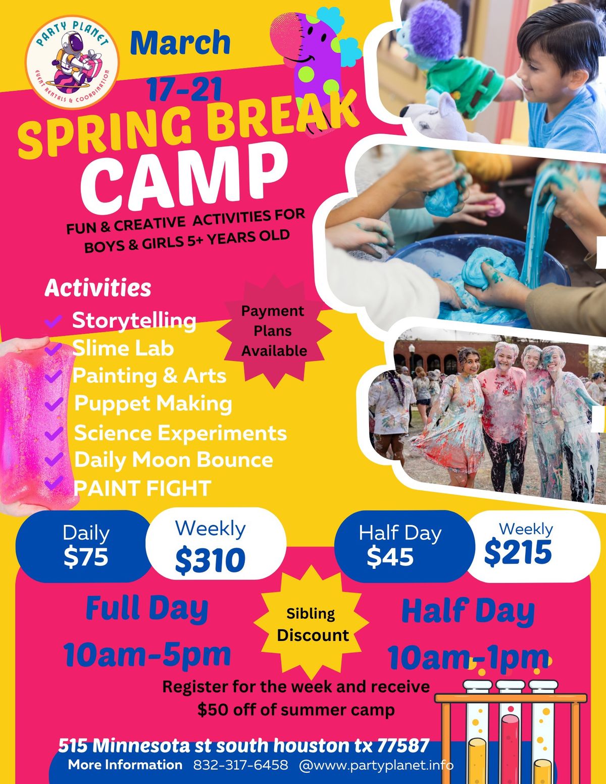 Spring Break Camp