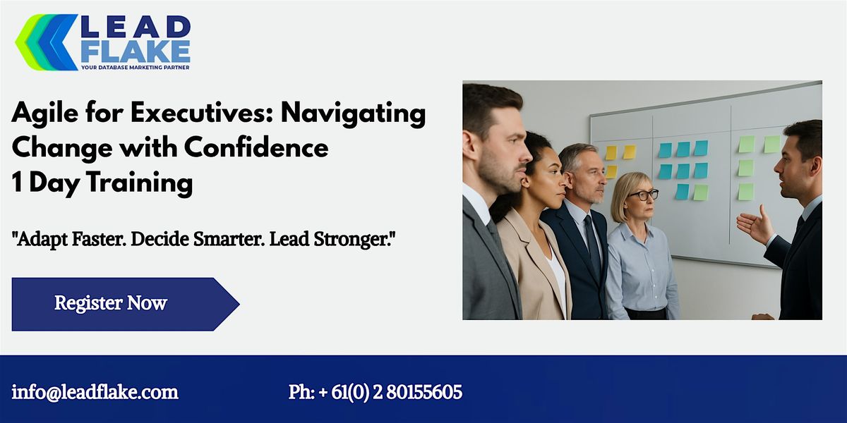 Agile for Executives Training in Petaling Jaya