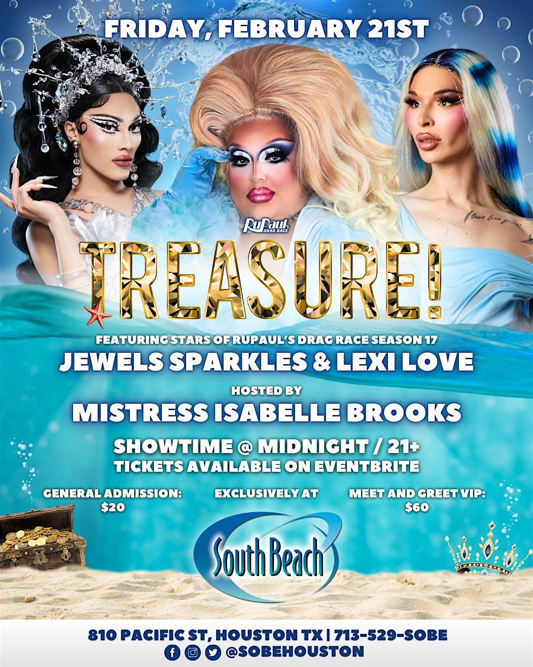 "Treasure!" Feat. Lexi Love & Jewels Sparkles From RPDR S17!