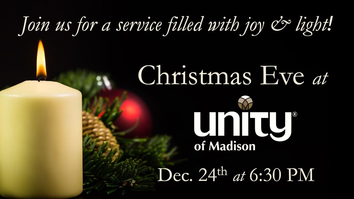 Christmas Eve Candle Lighting at Unity of Madison