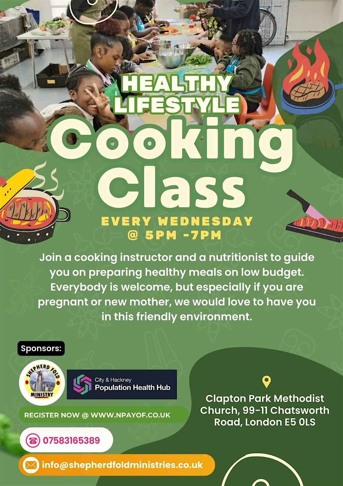 Healthy Lifestyle Cooking Class