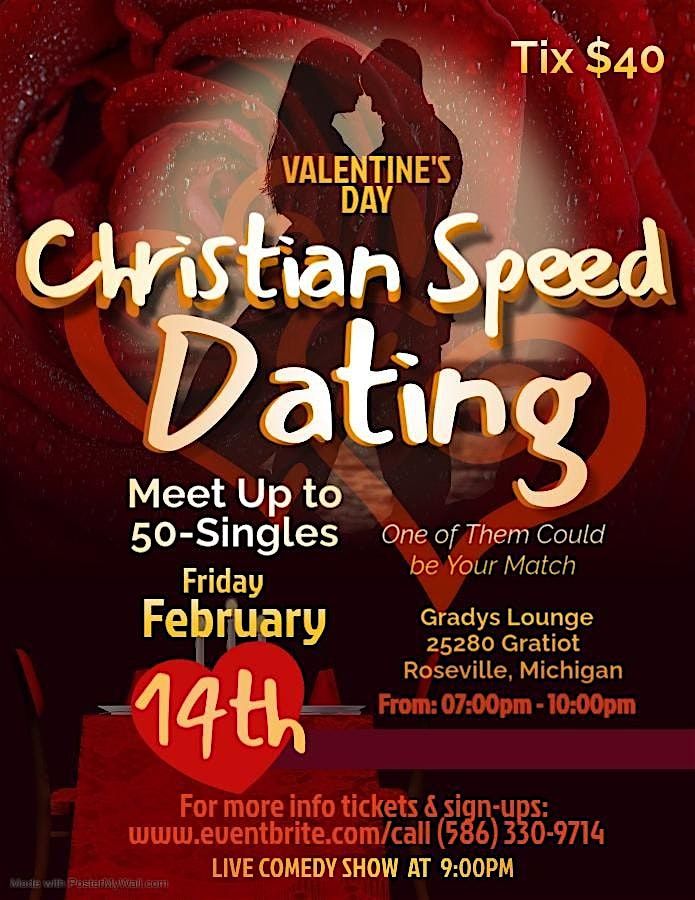 Christian Singles Speed Dating (Valentine's Day)