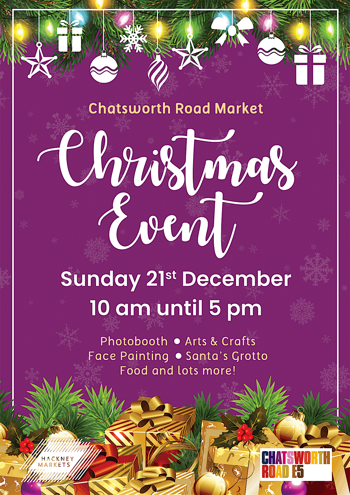Chatsworth Road Market Christmas Event