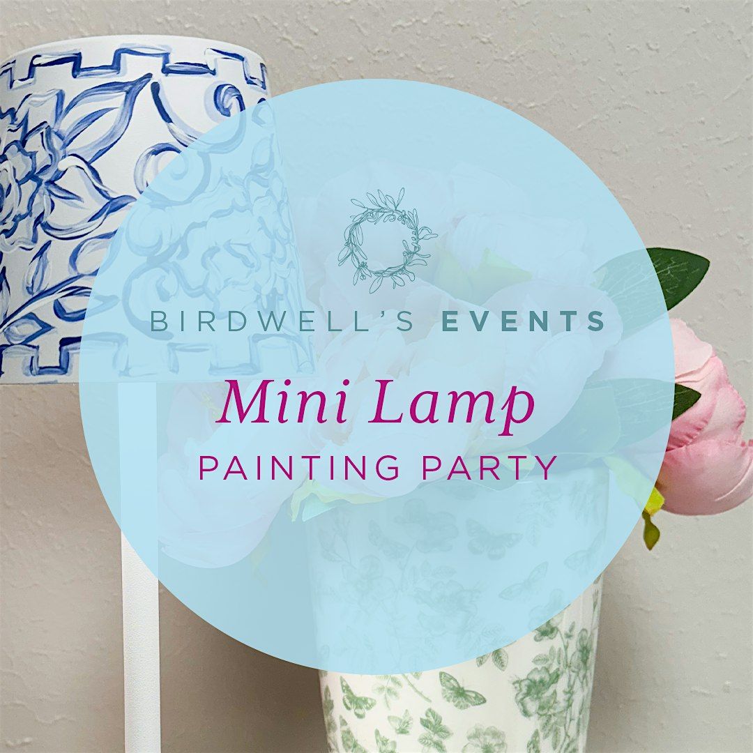 Mini Lamp Painting Party