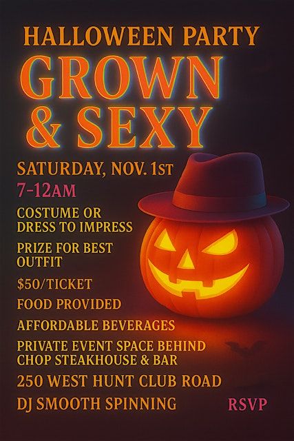 Grown & Sexy Halloween Party