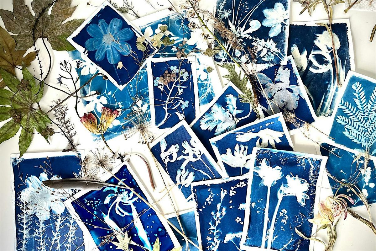 Cyanotype on Paper Workshops at Mare Wilson Art Studio