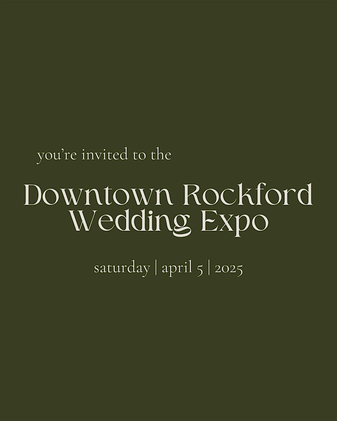 Downtown Rockford Wedding Expo