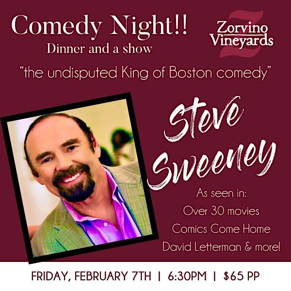 Comedy Night- Featuring Steve Sweeney