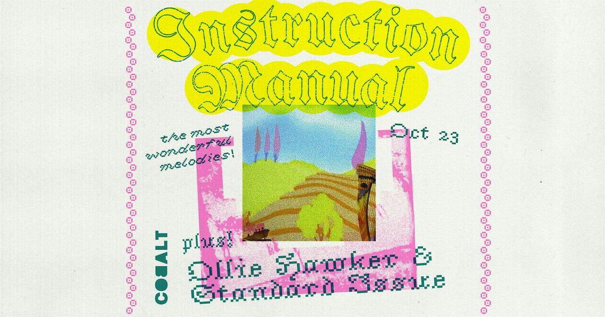 Fresh Thursday \/\/ Standard Issue & Ollie Hawker + Instruction Manual
