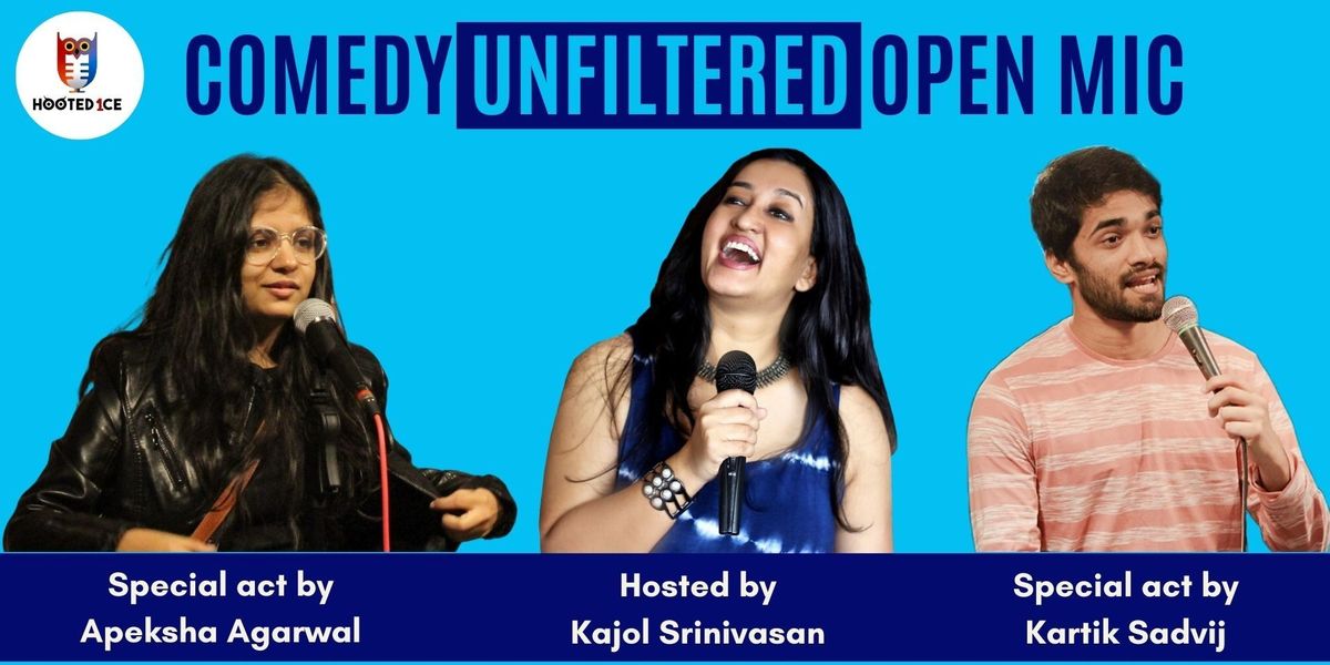 Comedy Unfiltered Open Mic ft  Apeksha And Kartik