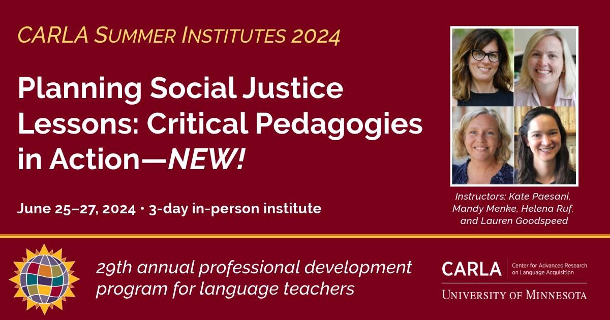 Planning Social Justice Lessons: Critical Pedagogies in Action