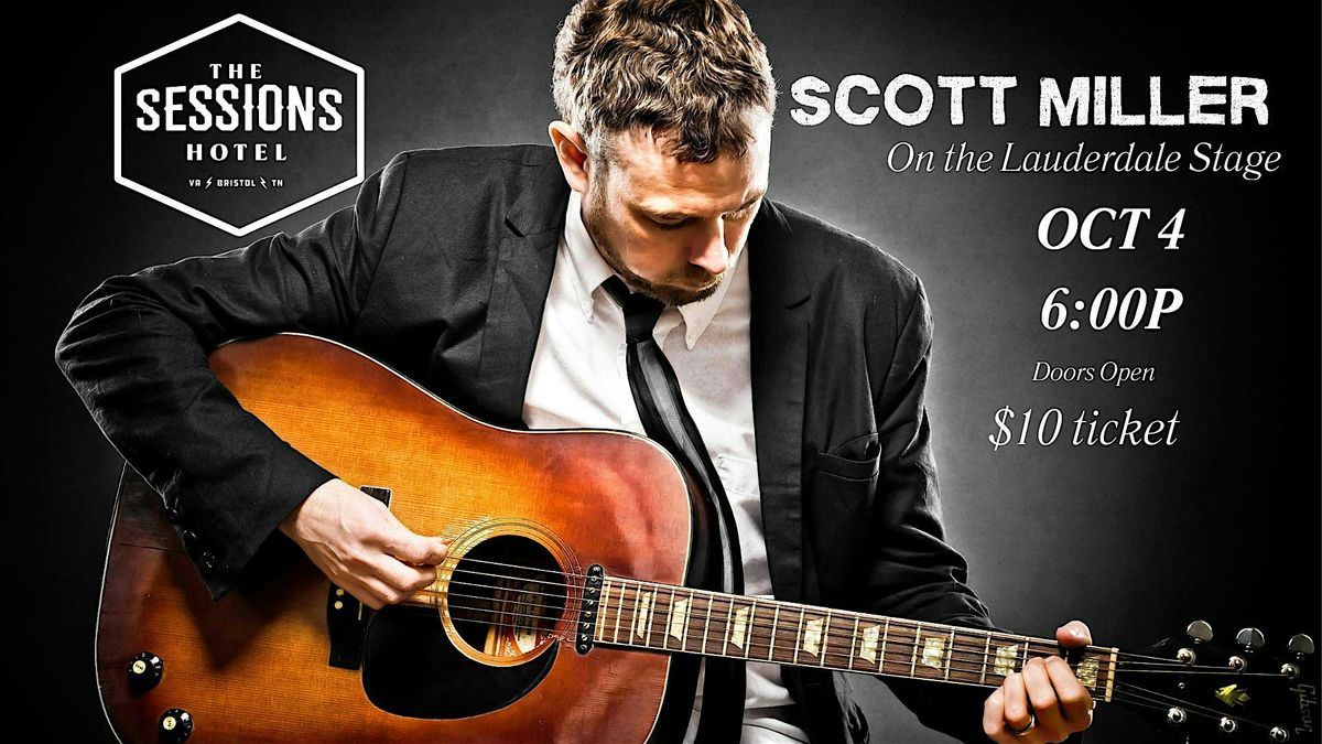 Scott Miller on the Lauderdale Stage